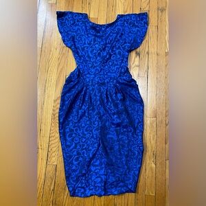 Dawn Joy Fashions: Flowy, blue dress